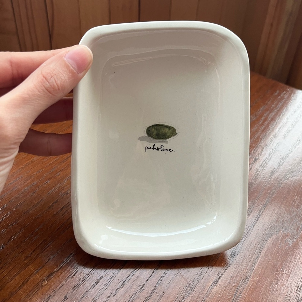 RAE Dunn small “Picholine ” Plate